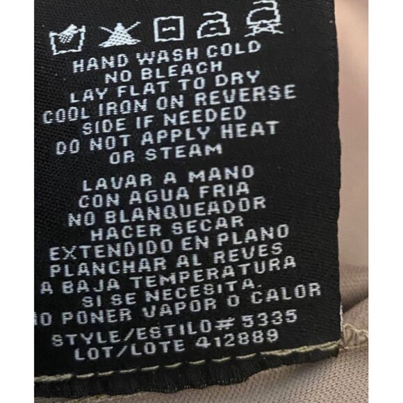 R & M Richards Beige Sequin Lace Dress & Jacket Set Size 6 - Picture 12 of 16